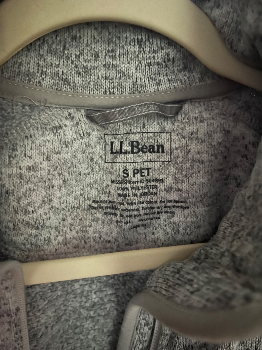 L.L bean zip jacket - Picture 3 of 3